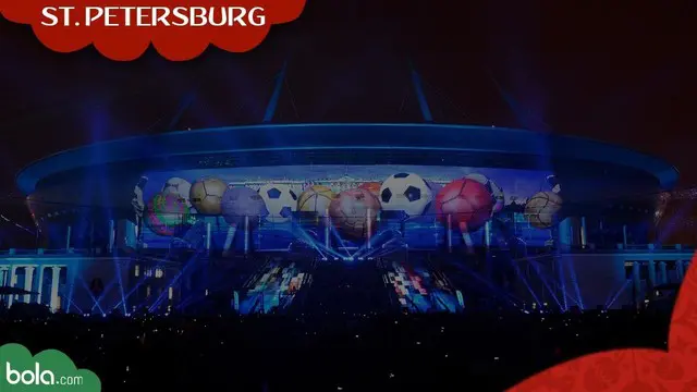Berita Video profil Stadion Piala Dunia 2018, Saint Petersburg yang menyerupai UFO