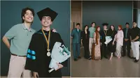 6 Potret Wisuda Vadi Akbar Adik Vidi Aldiano, Raih Gelar Master