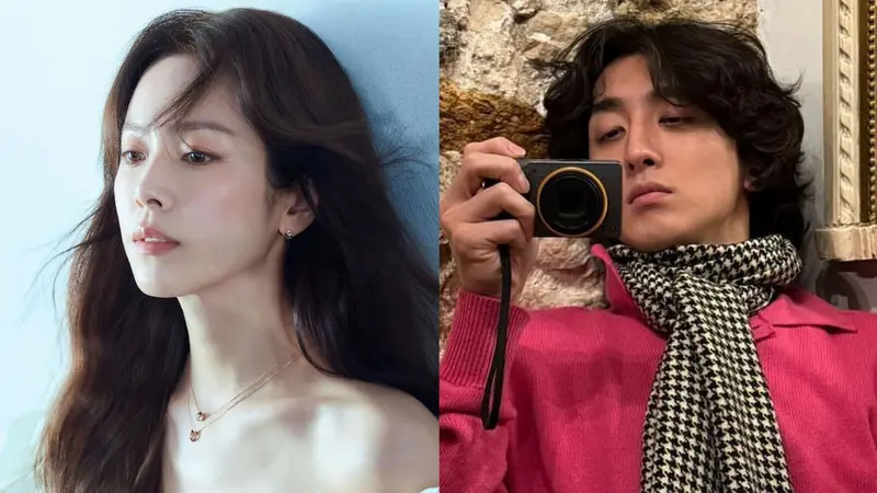 Han Ji Min pacaran dengan brondong vokalis band Choi Jung Hoon