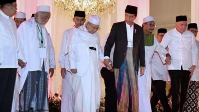 Kata Maruf Amin Soal Pertemuannya Dengan Jokowi Pilpres