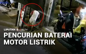Pencurian Baterai Motor Listrik