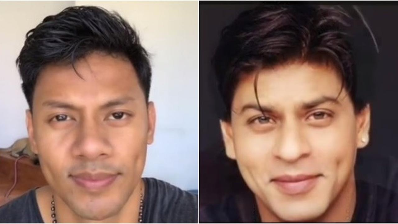 7 Potret Marlon Abraham, Netizen TikTok Viral dianggap Mirip Shahrukh Khan