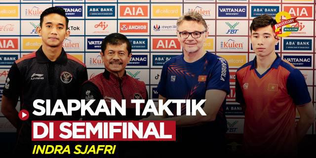 VIDEO: Indra Sjafri Sudah Siapkan Pemain untuk Hadapi Vietnam di Semifinal SEA Games 2023