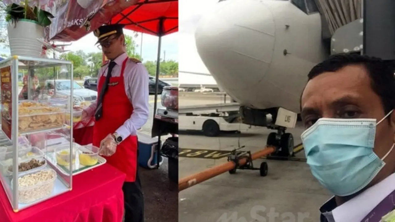 Jualan Rujak Pakai Seragam, Kisah Pilot Senior Kena PHK Ini Bikin Terharu