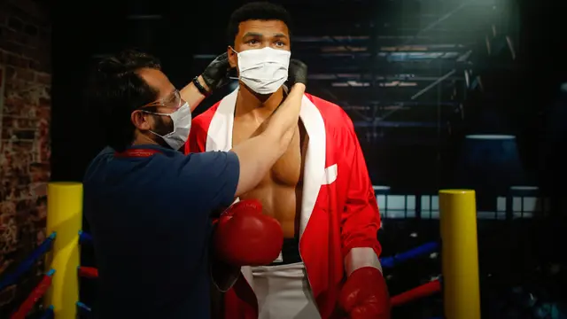 Patung Lilin di Madame Tussauds Turki pun Pakai Makser