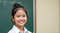Model Rambut Anak Sekolah Perempuan (Foto: AI)