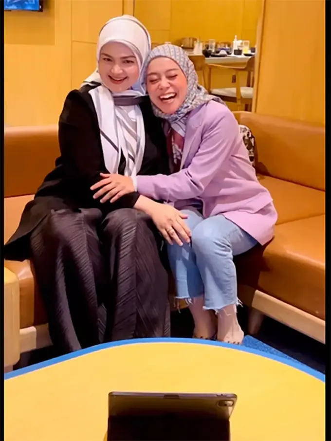 Lesti Kejora kembali bertemu Siti Nurhaliza