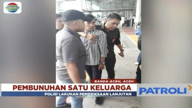Keduanya merupakan pelaku pembunuhan satu keluarga di Kawasan Gampong Mulia, Banda Aceh.