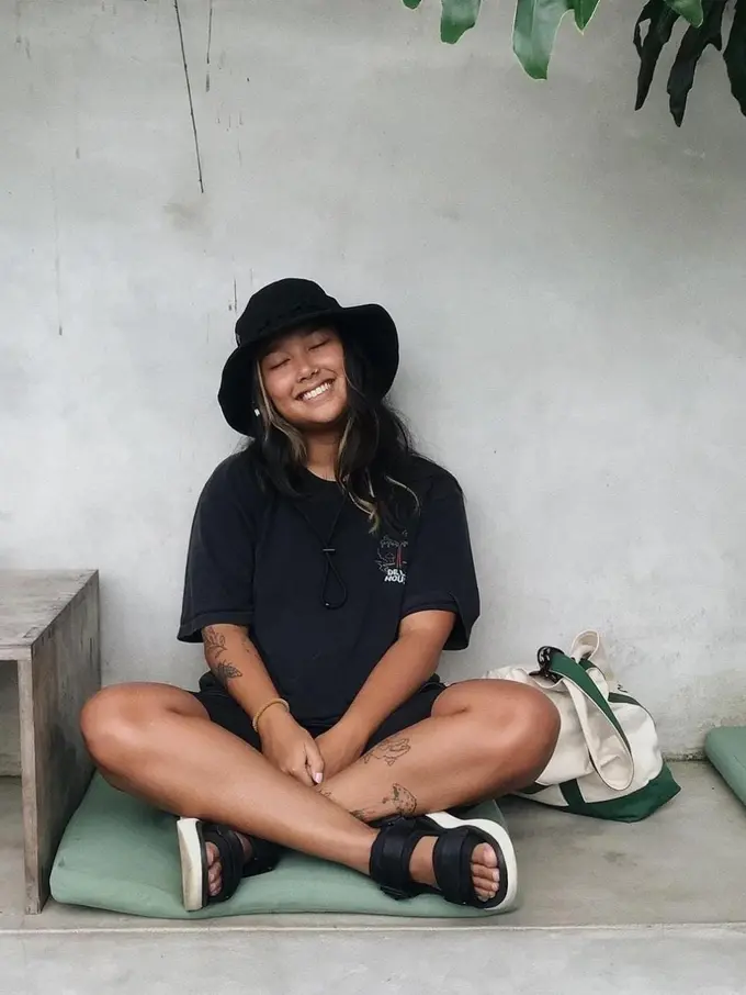 Salwa anak Titi DJ yang selalu jadi cewek mamba