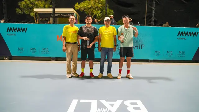 Pasangan China-Taiwan Juara Men's World Tennis Championship 2024 di Bali