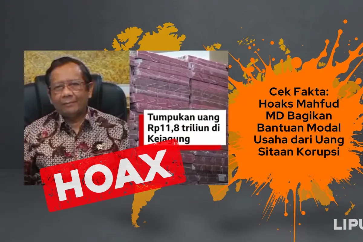 Cek fakta bantuan modal usaha dari Mahfud MD
