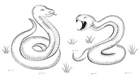 How to Draw a Snake in 3 Styles