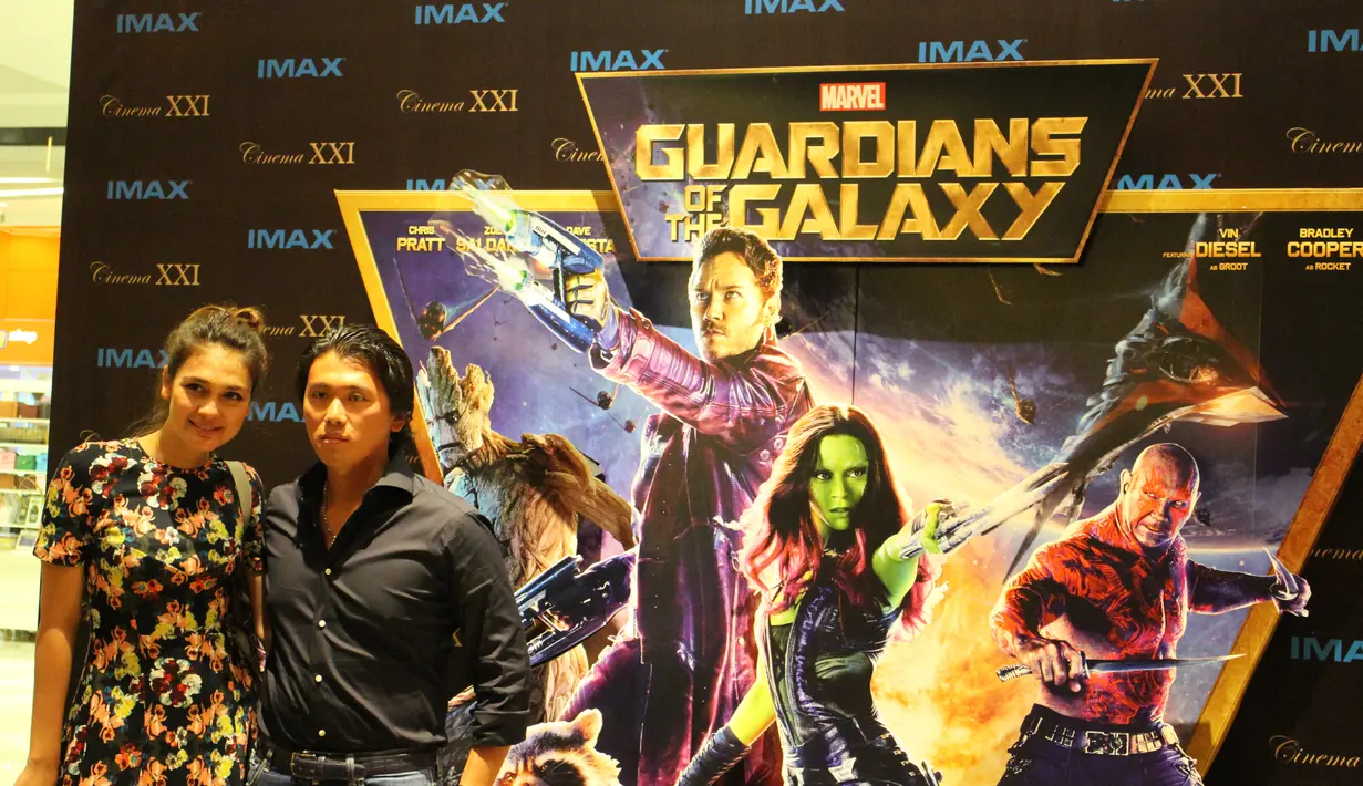Advanced screening Guardians of the Galaxy dimeriahkan oleh beragam penggemar, komunitas, dan selebritis.