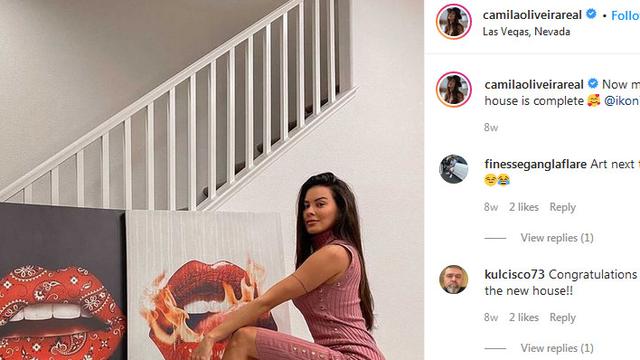 Gadis Ring Camila Oliveira Promosikan Video Syur Dompleng Pertarungan Conor McGregor (Instagram @camilaoliveirareal)