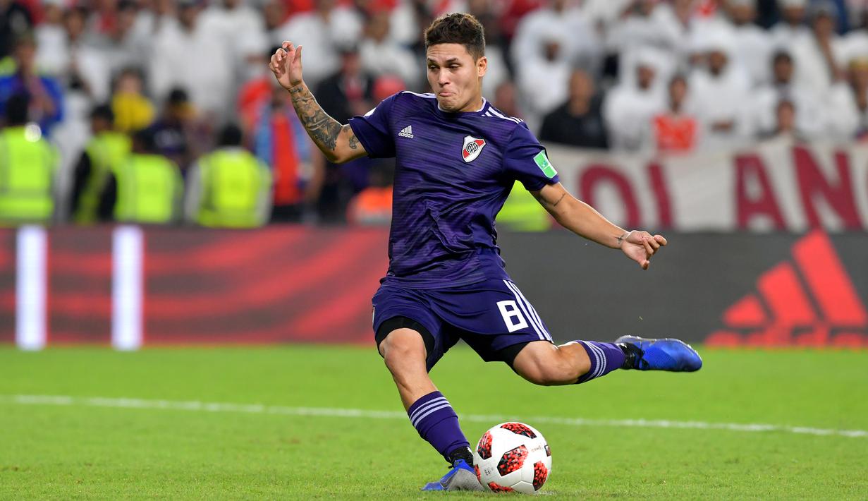 5. Juan Fernando Quintero. (AFP/Giuseppe Cacace)