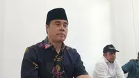 Untuk kali kedua, mantan Bupati Garut Aceng Fikri kembali maju sebagai calon anggota Dewan Perwakilan Daerah (DPD) RI. (Liputan6.com/Jayadi Supriadin)