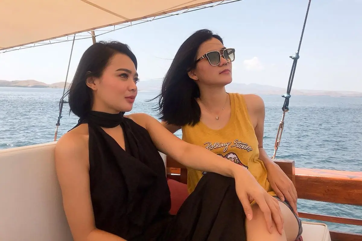 7 Momen Seru Liburan Wika Salim di Labuan Bajo