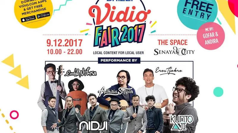 Seru-seruan ala Anak Kekinian, Yuk ke Brizzi Vidio Fair 2017