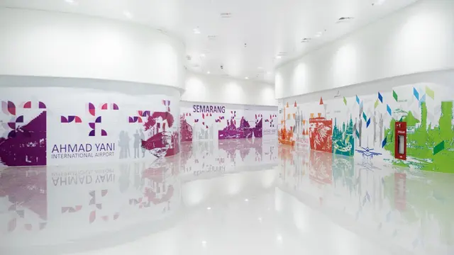 Terminal Baru Bandara Ahmad Yani di Semarang, Jawa Tengah. (Dok AP I)