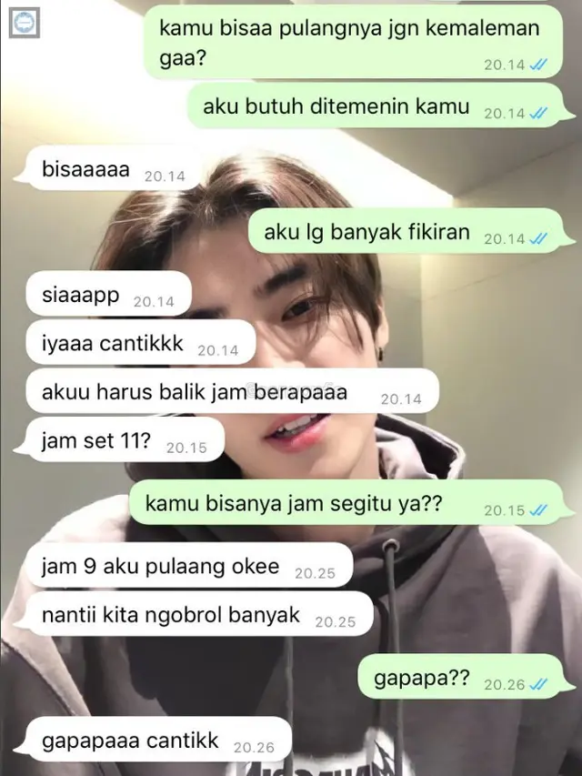 6 Chat Cowok Penuhi Permintaan Pacarnya Ini Bikin Senyum-Senyum