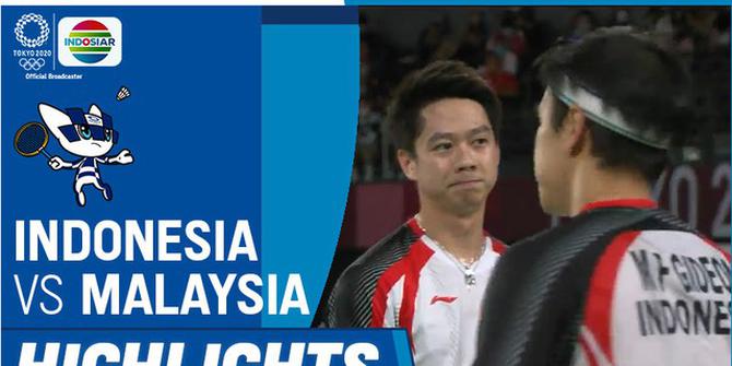 VIDEO: Marcus Gideon / Kevin Sanjaya Kalah dari Wakil Malaysia di Perempat Final Bulutangkis Olimpiade Tokyo 2020