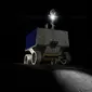 VIPER (Volatiles Investigating Polar Exploration Rover) akan mendarat di dekat kutub selatan bulan. foto: NASA
