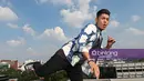Perlahan tapi pasti, itulah penyanyi solo pendatang baru yang sukses menarik perhatian pecinta musik. Setahun setelah merilis single pertamnya, Jaz kembali dengan single baru bertajuk Kasmaran. (Bambang E. Ros/Bintang.com)