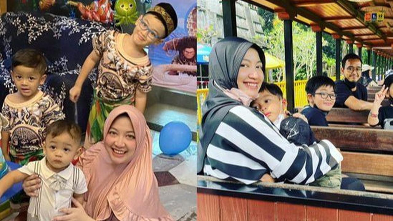 Potret Maissy Mantan Penyanyi Cilik Bersama Tiga Putranya, Anak Tetap Berprestasi Meski Ibu Sibuk Jadi Dokter