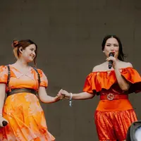 Stephanie Poetri tampil sebagai pembuka untuk Head In The Cloud atau HITC di Jakarta [instagram/hitcjakarta]