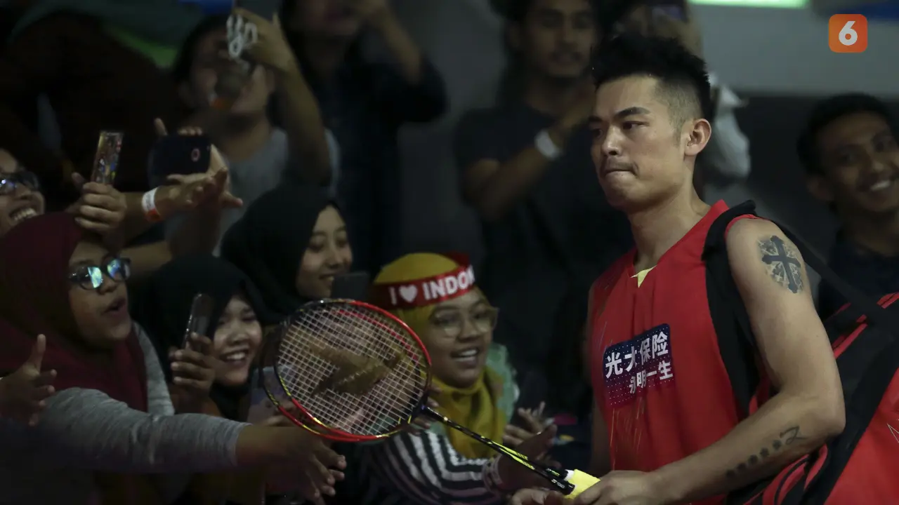 Langkah Lin Dan Terhenti di Indonesia Open 2019