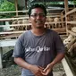 M. Tanfidzul Khoiri, Owner Kandank Oewang dan salah satu generasi milenial pertanian yang dinobatkan sebagai Duta Petani Muda Indonesia pada tahun 2014.