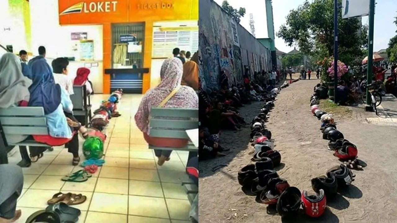 6 Cara Tunggu Antrean Ini Nyeleneh Banget Bikin Tepuk Jidat