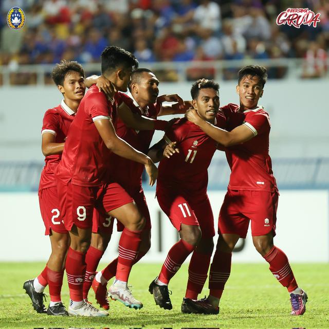 Timnas Indonesia U-23 Vs Timnas Thailand U-23 di babak semifinal Piala AFF U-23 2023.