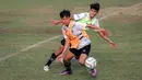 Sejumlah pemain Timnas Indonesia U-16 melakukan latihan perdana yang berlangsung di Lapangan B, Kompleks Stadion Utama Gelora Bung Karno (SUGBK), Senayan, Jakarta, Senin (19/02/2024). (Bola.com/Bagaskara Lazuardi)