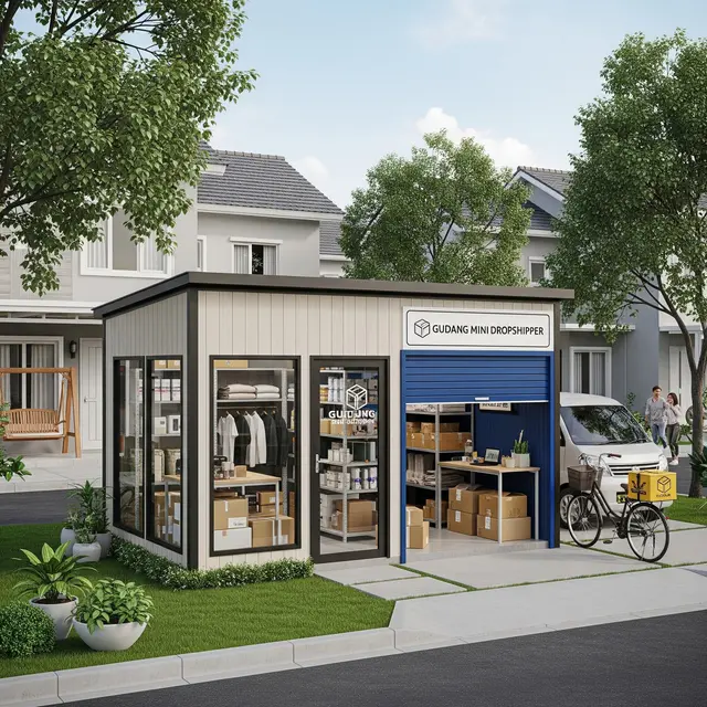 Usaha Depan Rumah Type 45 yang Cocok untuk Perumahan (Gemini AI)