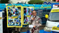 Dirjen Pengawasan Ruang Digital Kementerian Komdigi (Komunikasi dan Digital) Alexander Sabar bahas soal PPATK ungkap potensi kerugian akibat judi online. (Liputan6.com/Agustinus M. Damar)