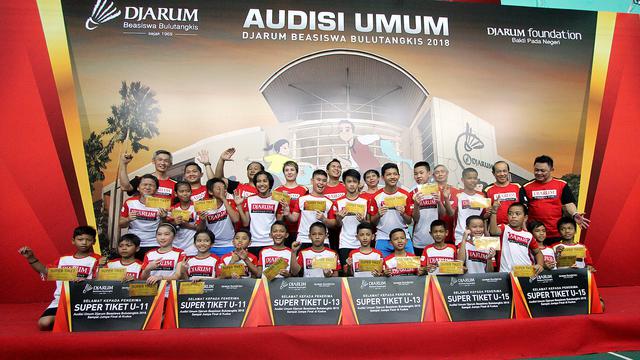 Audisi Umum Djarum Beasiswa Bulutangkis 2018