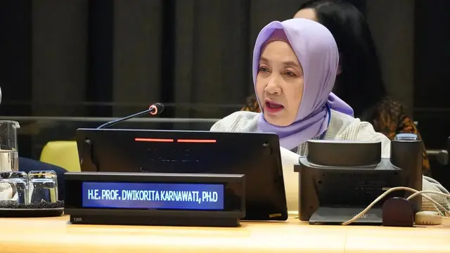 Kepala Badan Meteorologi, Klimatilogi dan Geofisika (BMKG) Dwikorita Karnawati.