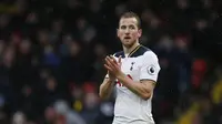 Harry Kane menjadi pahlawan kemenangan 4-1 Tottenham Hotspur atas Watford di pekan ke-19 Liga Inggris 2016/2017. (Reuters / Paul Childs)