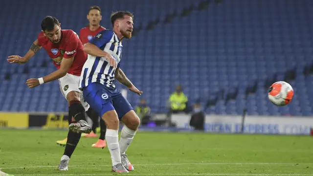 Bruno Fernandes Tampil Apik, Manchester United Bantai Brighton 3-0