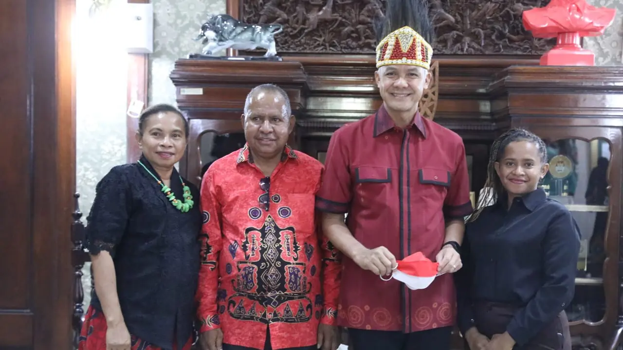 Gubernur Jawa Tengah Ganjar Pranowo.