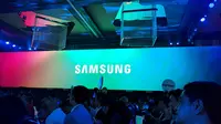 Peluncuran Samsung Galaxy A9 dan A7 di 4x Fun, Kuala Lumpur, Malaysia. Liputan6.com/Jeko Iqbal Reza