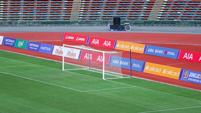 Olympic Stadium, Phnom Penh, Kamboja, yang menjadi venue Grup A SEA Games 2023 sekaligus kandang Timnas Indonesia U-22.