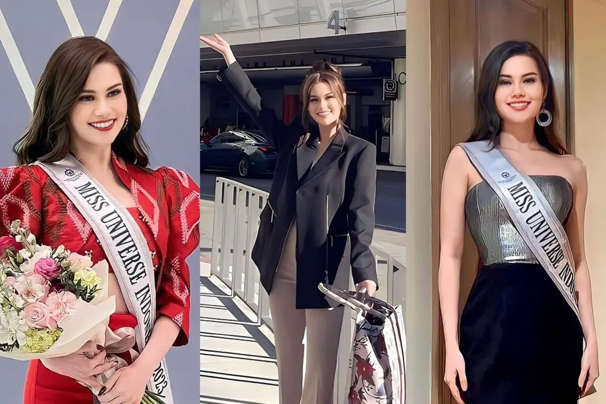 6 Gaya Miss Universe Indonesia Fabienne Nicole Kenakan Jaket Tenun hingga Gaun Malam dari Brand Lokal Saat Ikut Miss Universe 2023