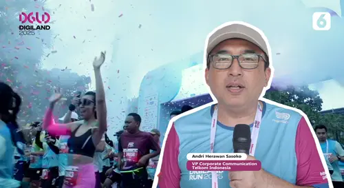 Digiland Run 2025 Memenuhi Standar Internasional, Ajang Lari Berkelas