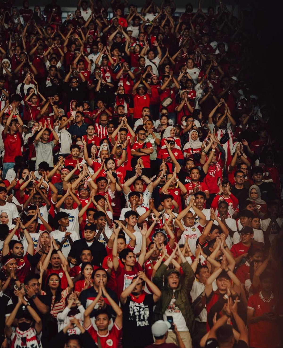 Supporter Timnas Indonesia
