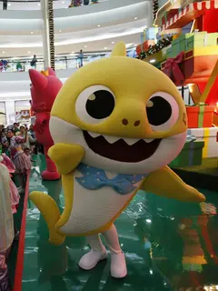 Perayaan Natal di Kota Kasablanka dengan Meet & Greet Pinkfong Baby Shark./copyright istimewa