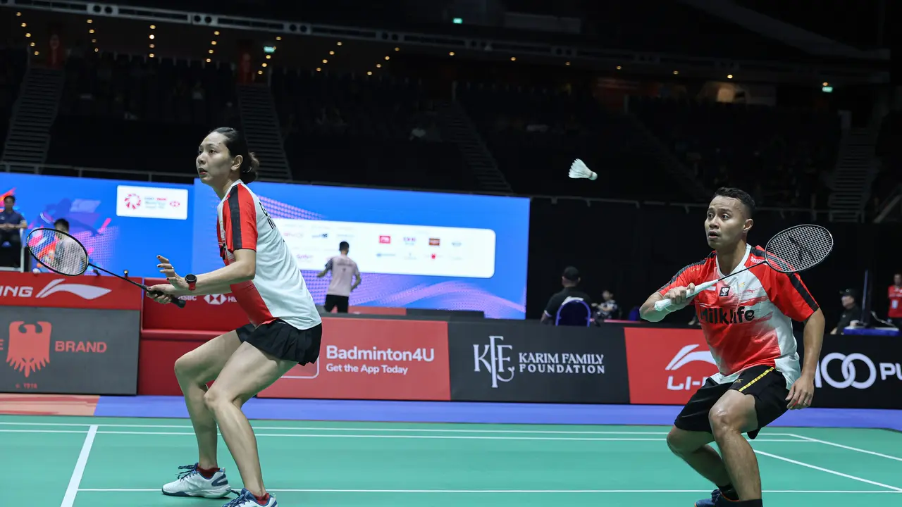 Rehan Naufal Kusharjanto/Gloria Emanuelle Widjaja -  Singapore Open 2025 - Bulu Tangkis