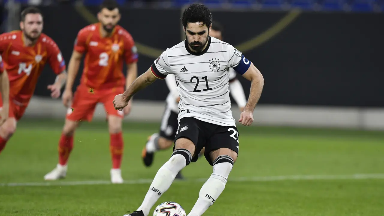 FOTO: Kejutan, Jerman Takluk 1-2 dari Makedonia Utara - Ilkay Gundogan