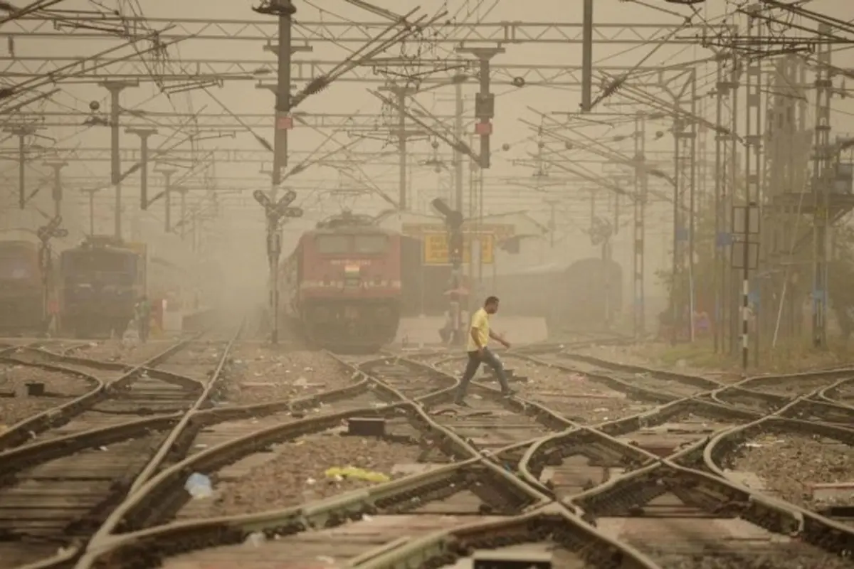 Polusi udara akut melanda ibu kota India, New Delhi (AFP)